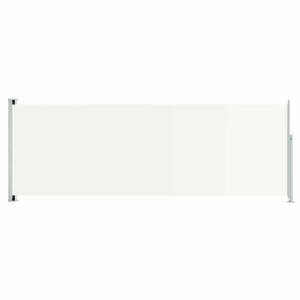 vidaXL Auvent latéral rétractable de patio 220x600 cm Crème
