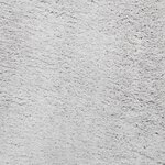 vidaXL Tapis HUARTE à poils courts doux et lavable gris Ø 80 cm