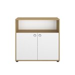 Ensemble trio lit 70x140 - commode - armoire