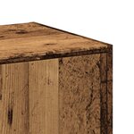 vidaXL Armoire d'apothicaire vieux bois 30x41x174 5 cm bois ingénierie