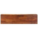 vidaXL Meuble TV 118x30x55 cm Bois d'acacia massif