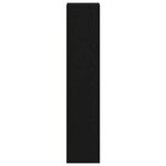 vidaXL Bibliothèque Chêne noir 36 x 30 x 143 cm Bois d'ingénierie