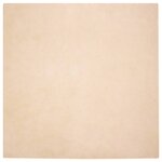 vidaXL Tapis en Fourrure Synthétique de Lapin Beige 160 x 160 cm