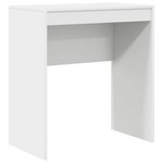vidaXL Bureau Blanc 70 x 40 x 76 cm Bois d'ingénierie