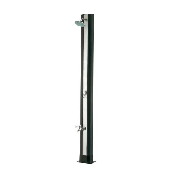 UBBINK - Douche Solaris - PREMIUM - Noir et Argent