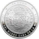 Pièce de monnaie en Argent 10 Euro g 27 Millésime 2025 Mint Museum Jewels CARLOS III MÉXICO