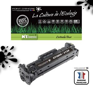 312X / CF380X - NOIR  - Grande capacité