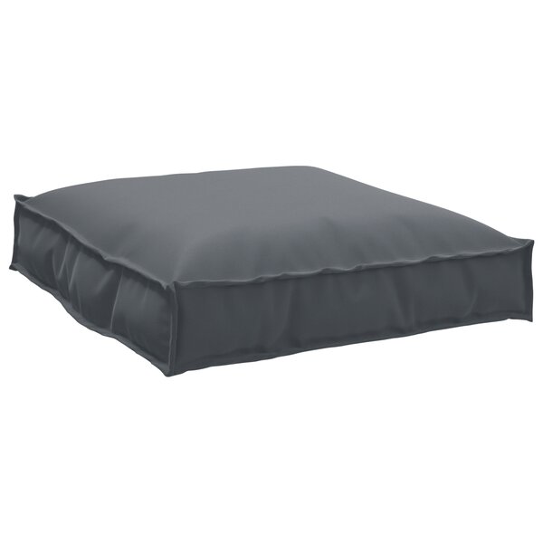 vidaXL Coussin de palette pour siège anthracite 70 x 70 x 12 cm en tissu Oxford