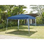 CAM Tonnelle de jardin - Structure en métal - 3 x 3 x 2,5 m