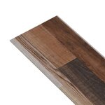 vidaXL Planches de plancher PVC 4 46 m² 3 mm Autoadhésif Multicolore