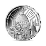 Jeux olympiques de paris 2024 - monnaie de 10€ argent - héritage montmartre