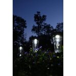 3 balises solaires Canopo - 20 lumens - Beige