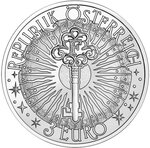 Pièce de monnaie en Cupronickel 3 Euro g 16 Millésime 2025 Mythical Creatures Austria TROLL