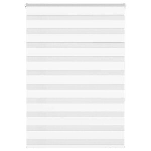 vidaXL Store zèbre blanc 105x150 cm largeur du tissu 100 9cm polyester