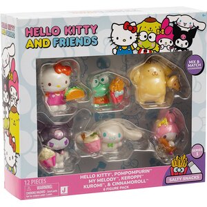 Coffret 6 figurines Hello Kitty 5 cm