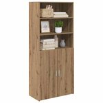 vidaXL Haut Armoire Chêne artisanal 80 x 42 5 x 185 cm