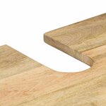 vidaXL Ensemble de meubles salle de bain 2 Pièces bois de manguier massif