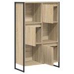 vidaXL Bibliothèque Sonoma 68 x 30 x 108.5 cm Bois d'ingénierie