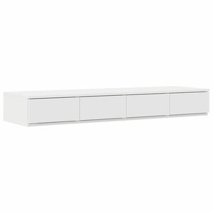 vidaXL Tiroirs de lit Blanc 120 x 36.5 x 16.5 cm Bois d'ingénierie
