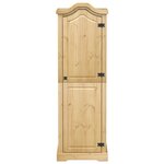 vidaXL Garde-robe Corona 55x52x170 cm bois de pin massif