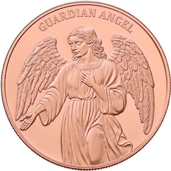 Monnaie GUARDIAN ANGEL 5 Oz Cuivre 500 Francs Cameroon 2026 (PRÉCOMMANDE)