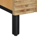 vidaXL Buffet marron 60x33x75 cm bois massif de manguier