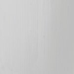 vidaXL Ensemble bureau et cabinet roulant MOSS 2 Pièces Blanc