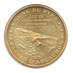 Mini médaille Monnaie de Paris 2008 - Dune du Pyla