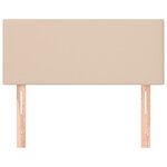 vidaXL Tête de lit Cappuccino 80x5x78/88 cm Similicuir
