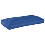 vidaXL Coussin Bleu royal 120 x 60 x 12 cm Tissu Oxford