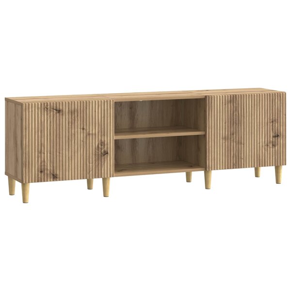 vidaXL Meuble TV 150 x 31 x 50 cm Chêne artisanal Bois d'ingénierie