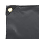 vidaXL Bâche anthracite 1x2 5 m 650 g/m²