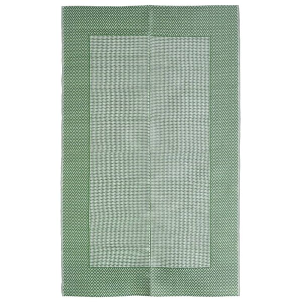 vidaXL Tapis d'extérieur ARAKIL vert 140 x 200 cm PP