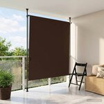 vidaXL Store Roulant Extérieur Marron 100 x 270 cm