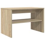 vidaXL Meuble TV Chêne Sonoma 60 x 35 x 40 cm Bois d'ingénierie