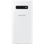 Samsung clear view cover s10+ blanc