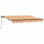 vidaXL Auvent Rétractable Multicolore 250 x 200 cm