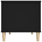 vidaXL Table basse Noir 90x44 5x45 cm Bois d'ingénierie