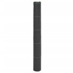 vidaXL Membrane anti-mauvaises herbes noir 1x25 m PP
