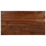 vidaXL Dessus de table 120x60x3 8cm rectangulaire bois massif récupéré