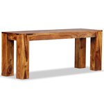 vidaXL Banc Bois massif 110x35x45 cm