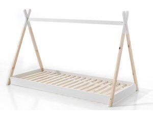 Lit Tipi 90x200 Blanc