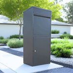Boîte aux lettres pour colis - ParcelXL® - Boîte à colis - Indépendante - Boîte aux lettres murale - Anthracite - XXL
