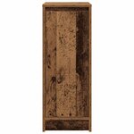 vidaXL Armoire à chaussures vieux bois 29 5x34x76 cm bois ingénierie