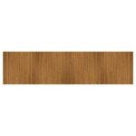 vidaXL Tapis rectangulaire marron 100x400 cm bambou