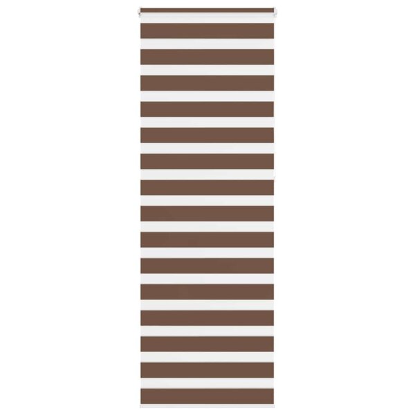 vidaXL Store zèbre marron 80x230 cm largeur du tissu 75 9 cm polyester
