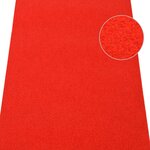 vidaXL Gazon artificiel avec picots 3x1 33 m Rouge