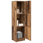 vidaXL Meuble de Rangement Bois ancien 31 5 x 32 x 124 cm