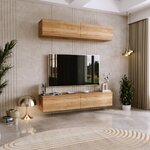 Meuble TV Nicole Oak 80 cm - chêne
