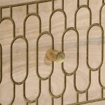 vidaXL Armoire latérale 60x33x75 cm bois massif de manguier